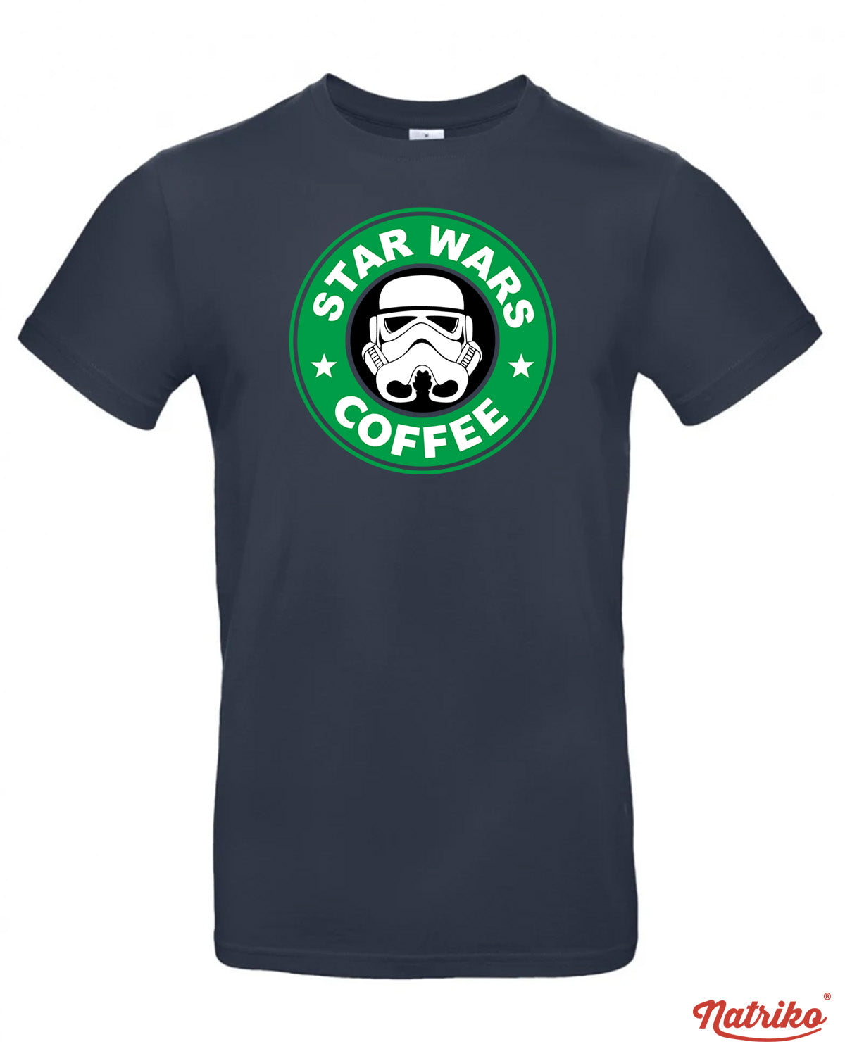 Pánské tričko s potiskem Star wars coffee