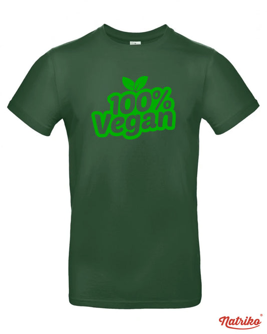 Pánské tričko s potiskem 100% vegan