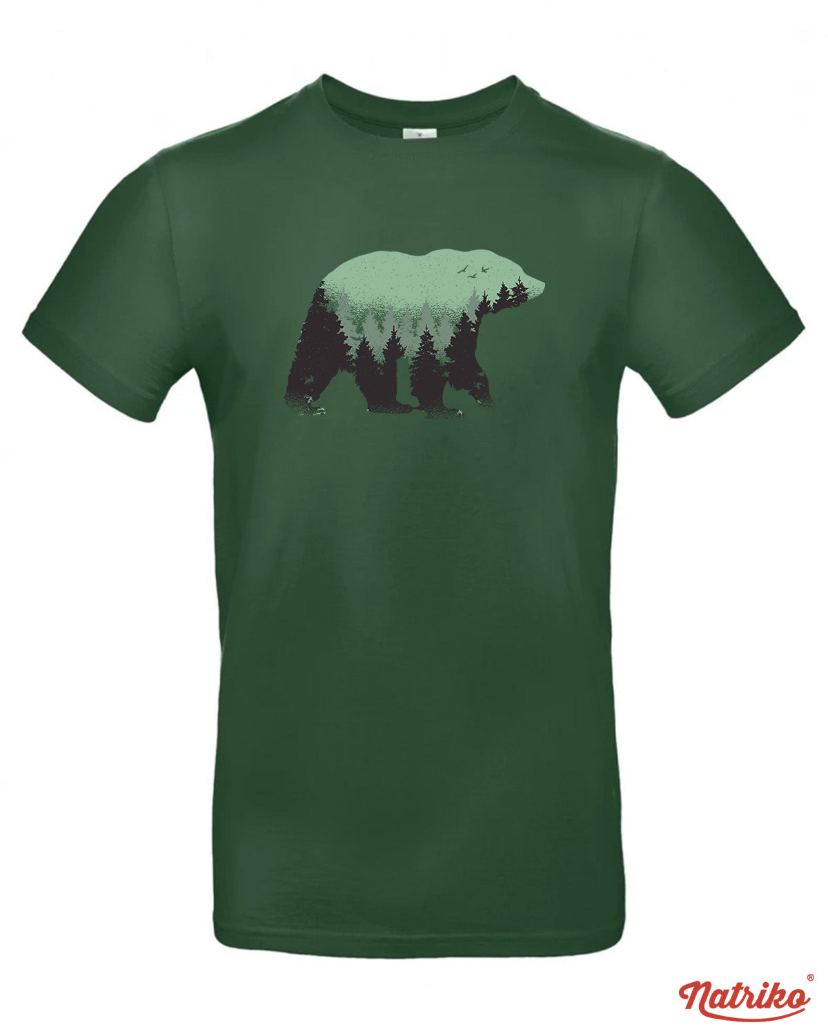 Pánské tričko s potiskem Wild bear