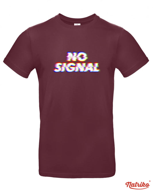 Pánské tričko s potiskem No signal