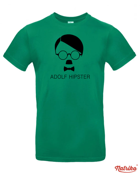 Pánské tričko s potiskem Adolf Hipster