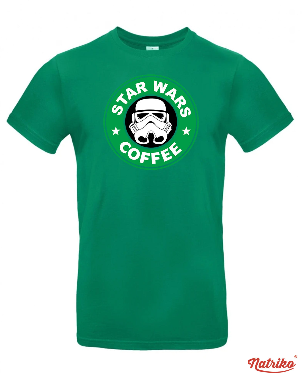 Pánské tričko s potiskem Star wars coffee