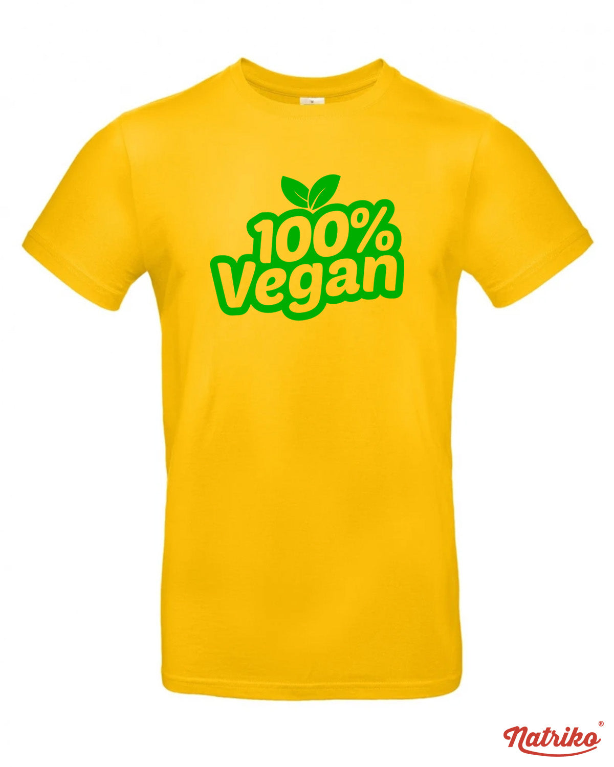Pánské tričko s potiskem 100% vegan