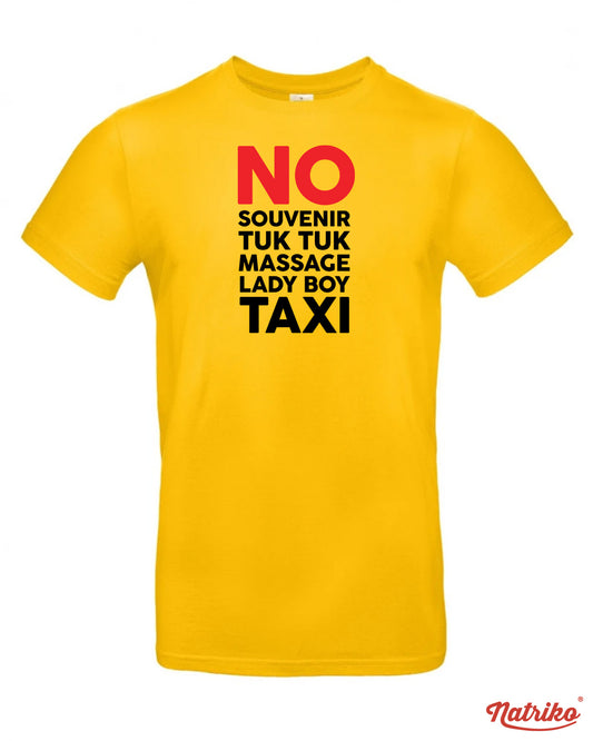 Pánské tričko s cestovatelským potiskem