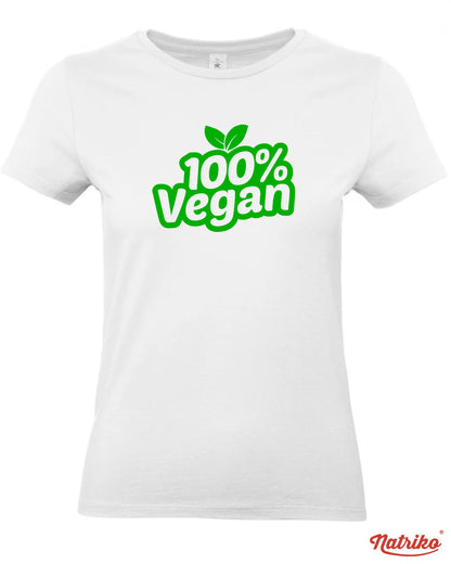 Dámské tričko s potiskem 100% vegan