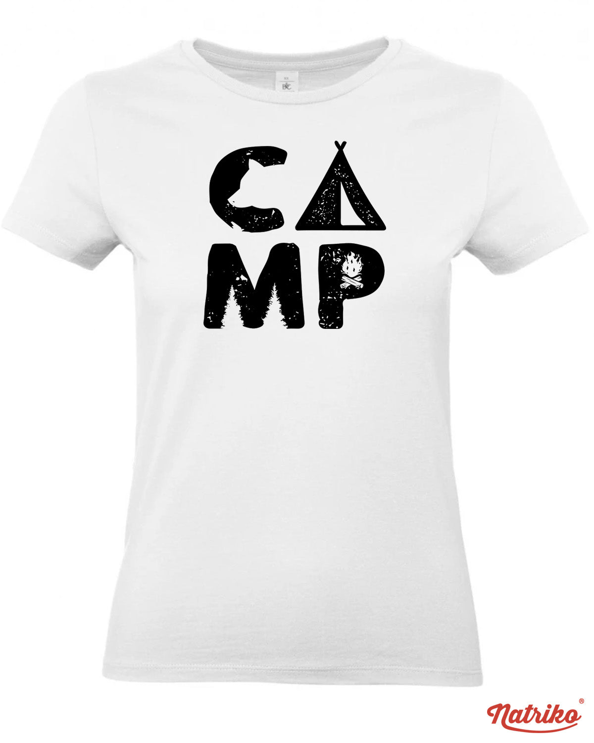 Dámské tričko s potiskem Camp