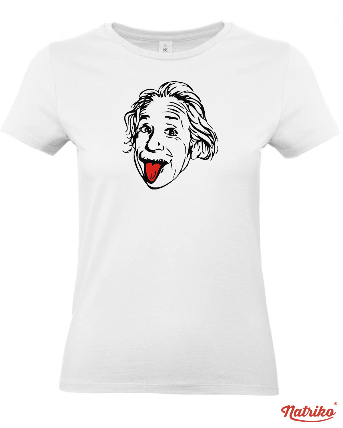 Dámské tričko s potiskem Einstein