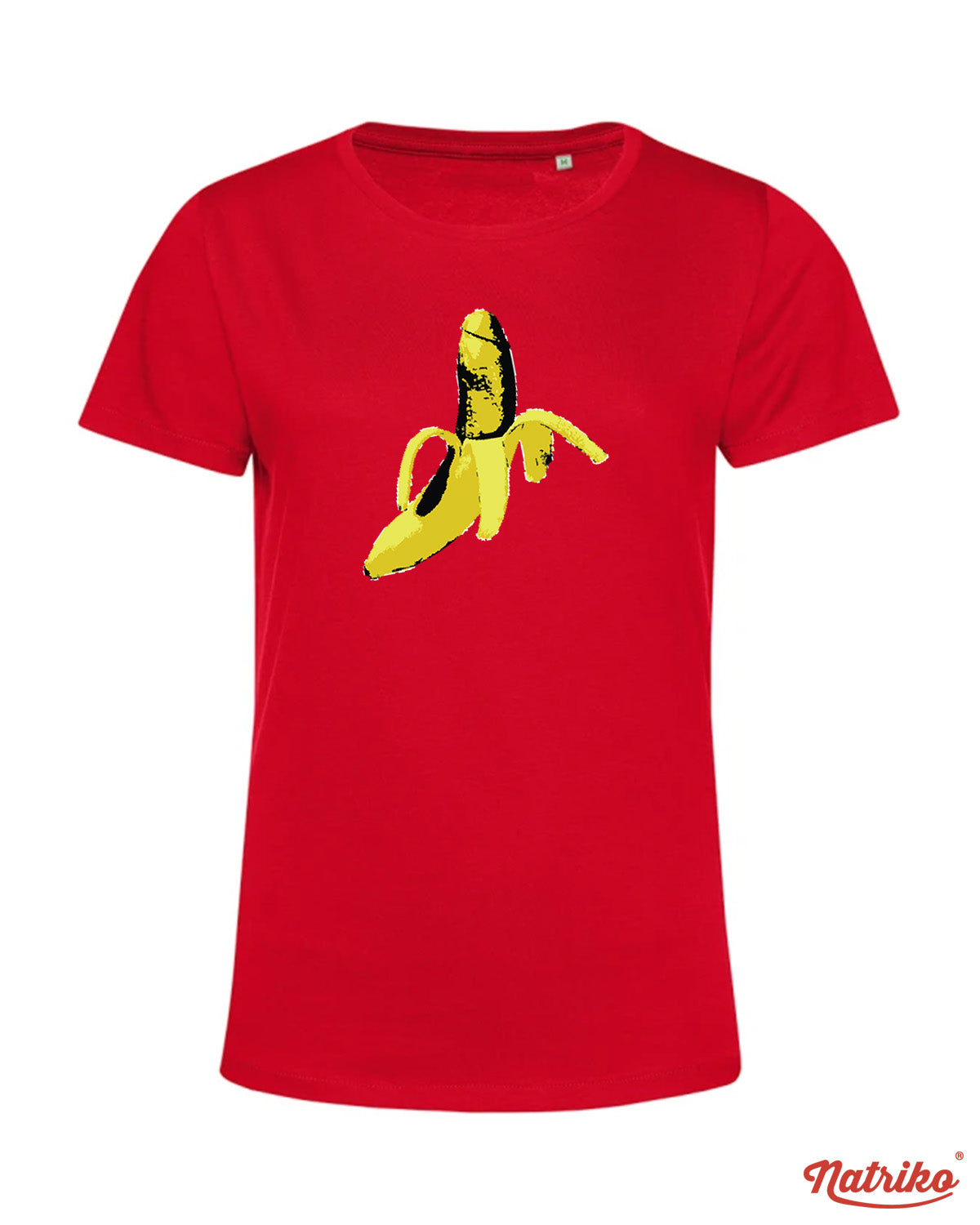 Dámské tričko s potiskem Pop art banana