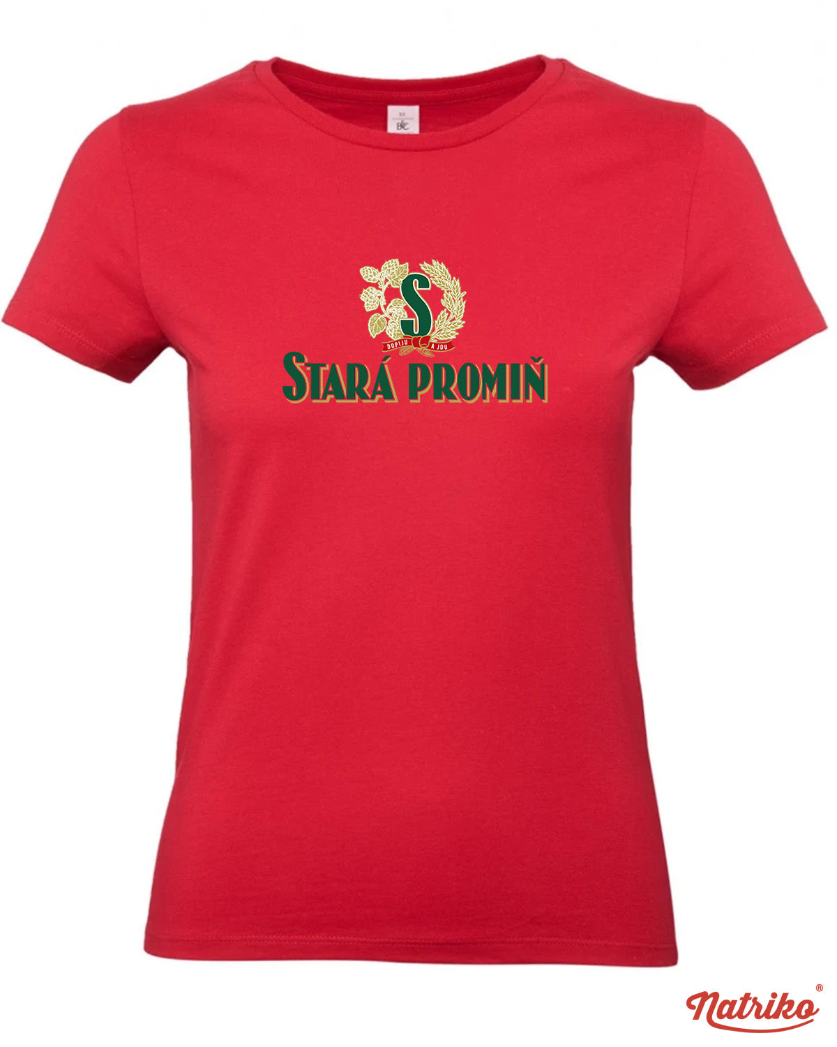 Dámské tričko s potiskem Stará promiň