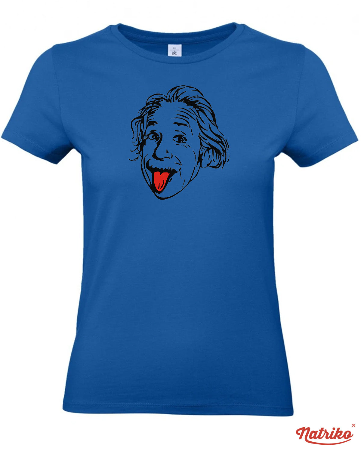 Dámské tričko s potiskem Einstein