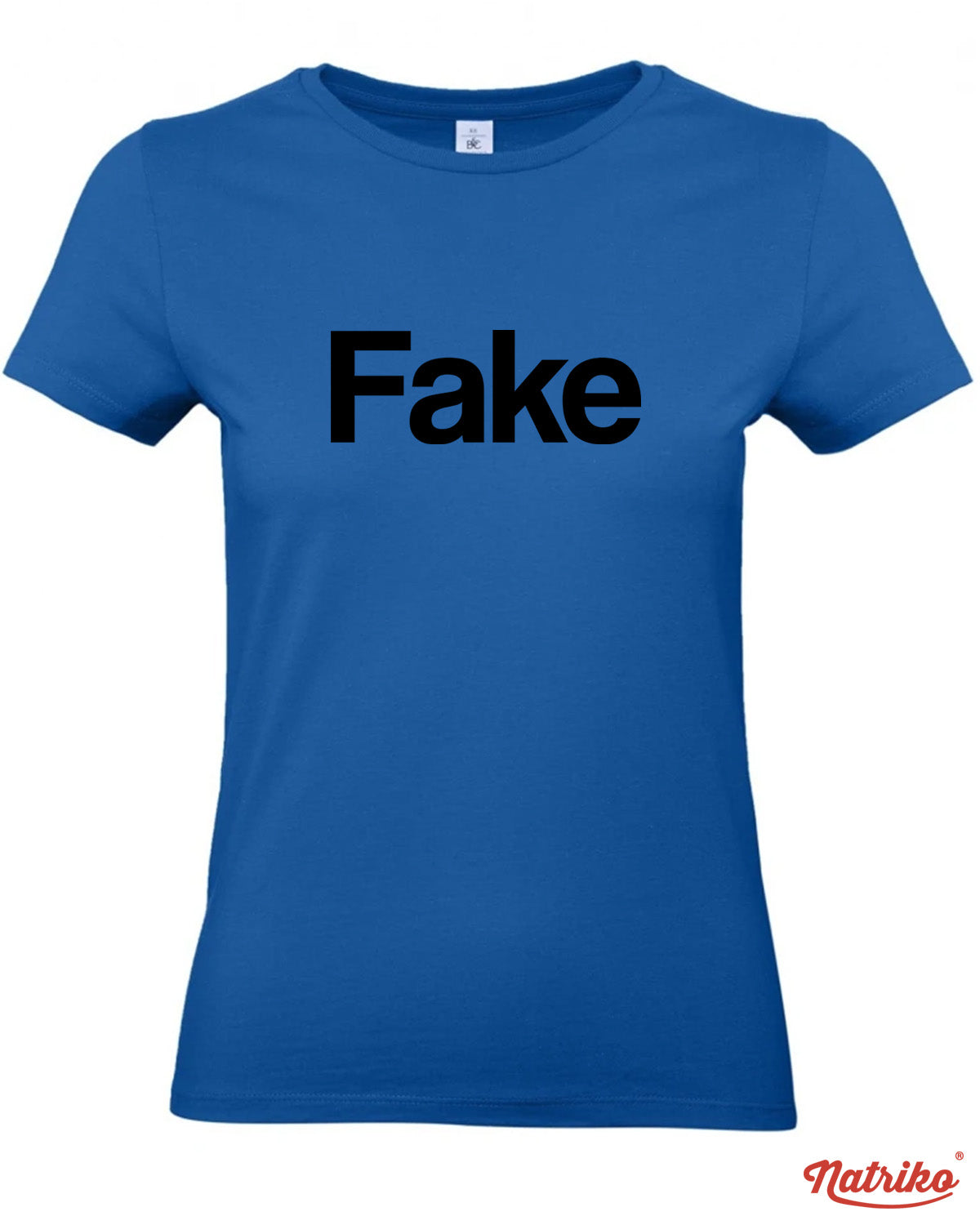 Dámské tričko s potiskem Fake