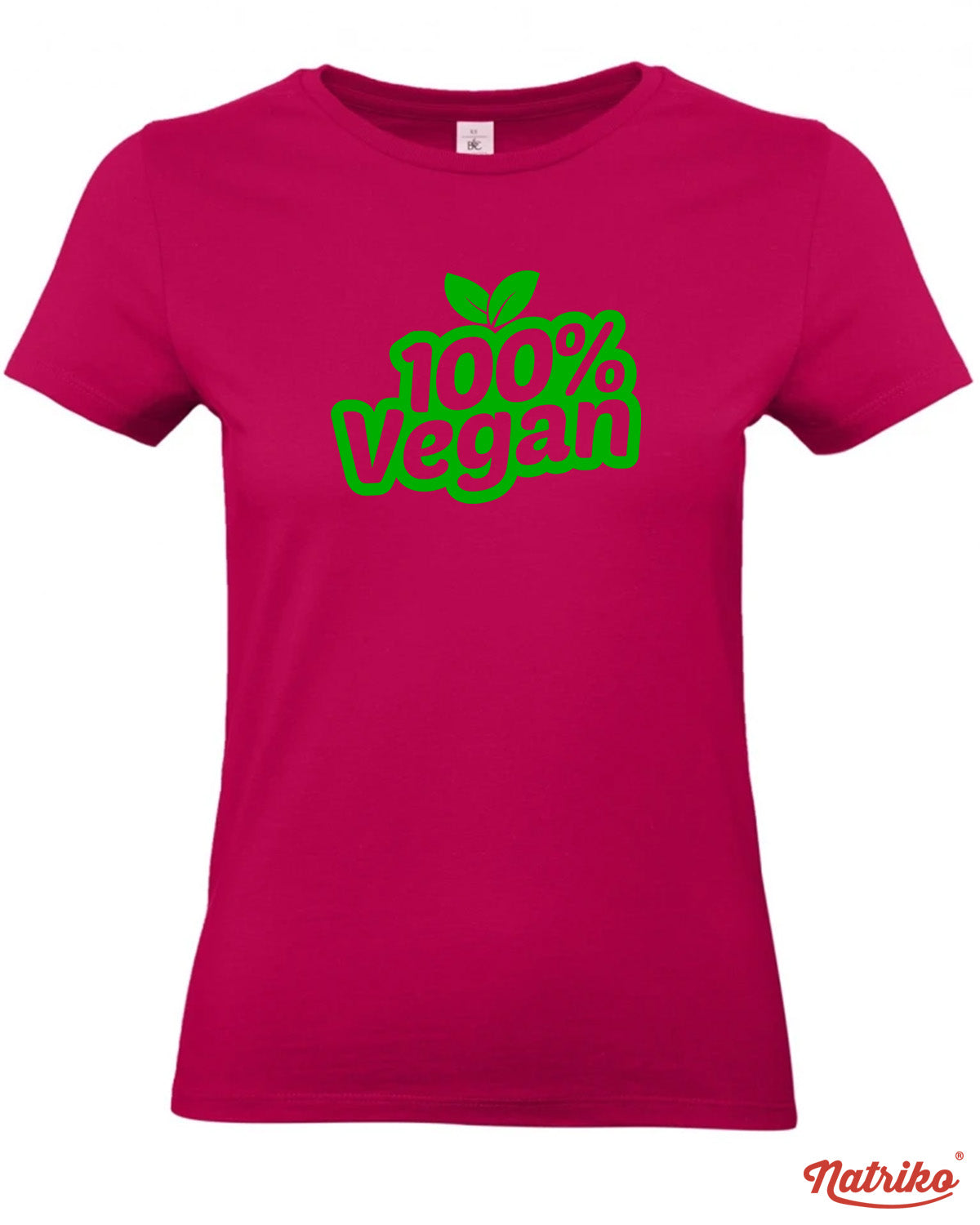 Dámské tričko s potiskem 100% vegan