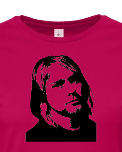 Dámské tričko s potiskem Kurt Cobain