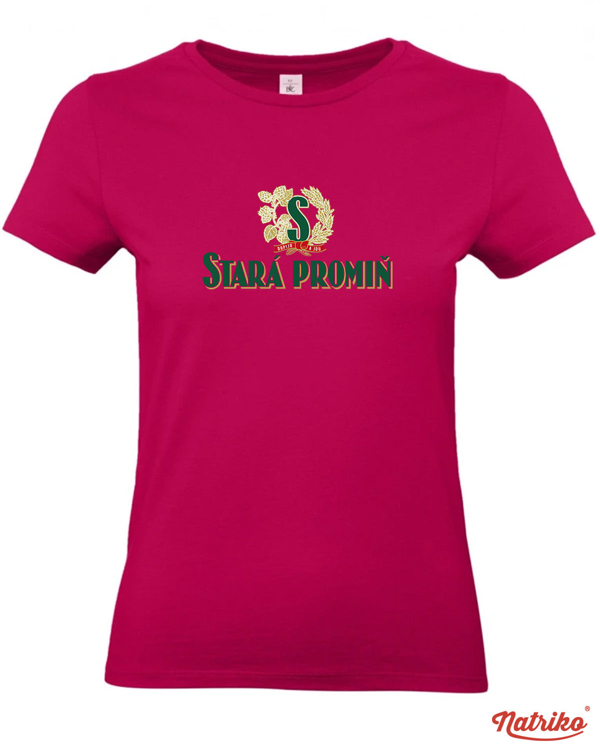 Dámské tričko s potiskem Stará promiň