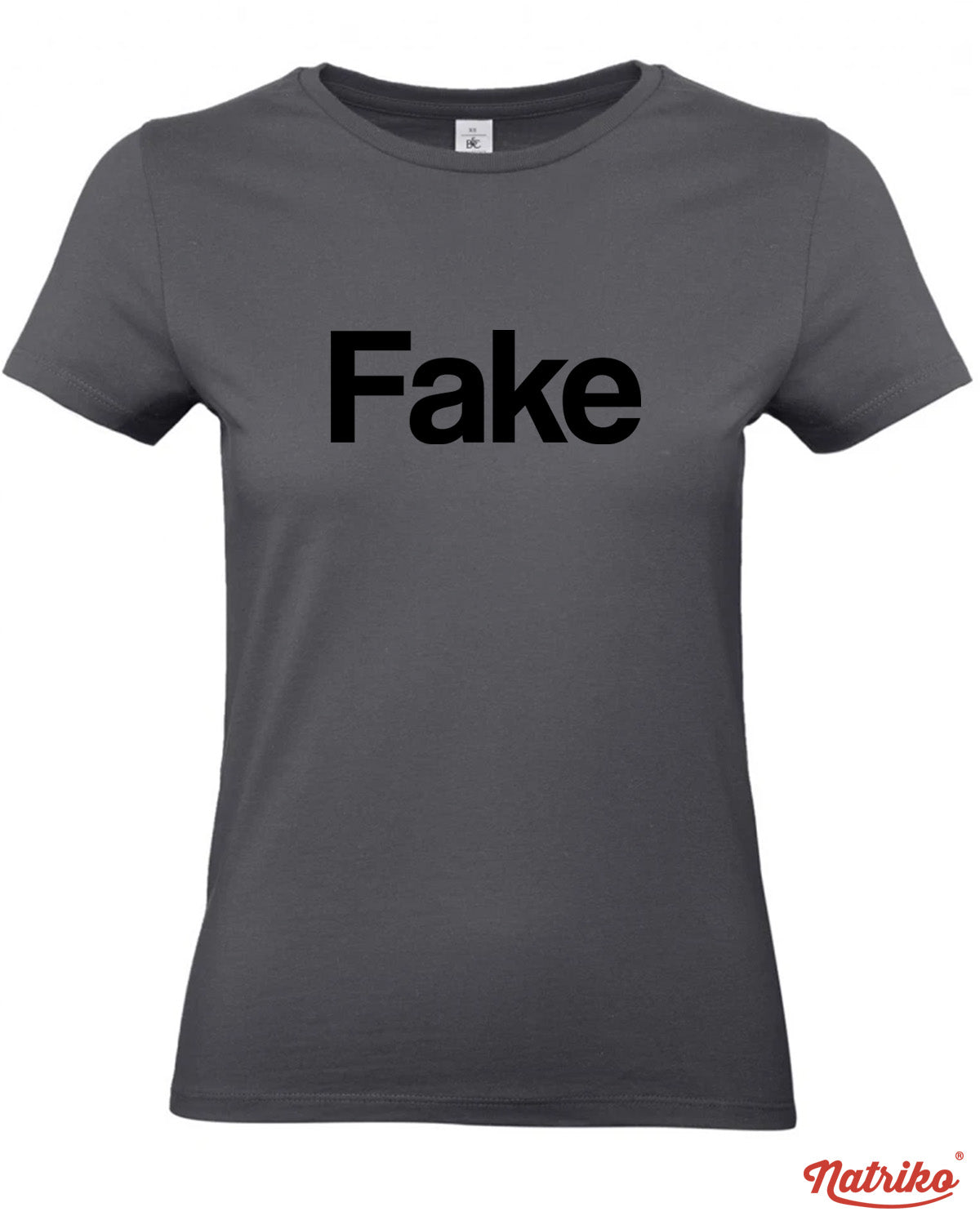 Dámské tričko s potiskem Fake