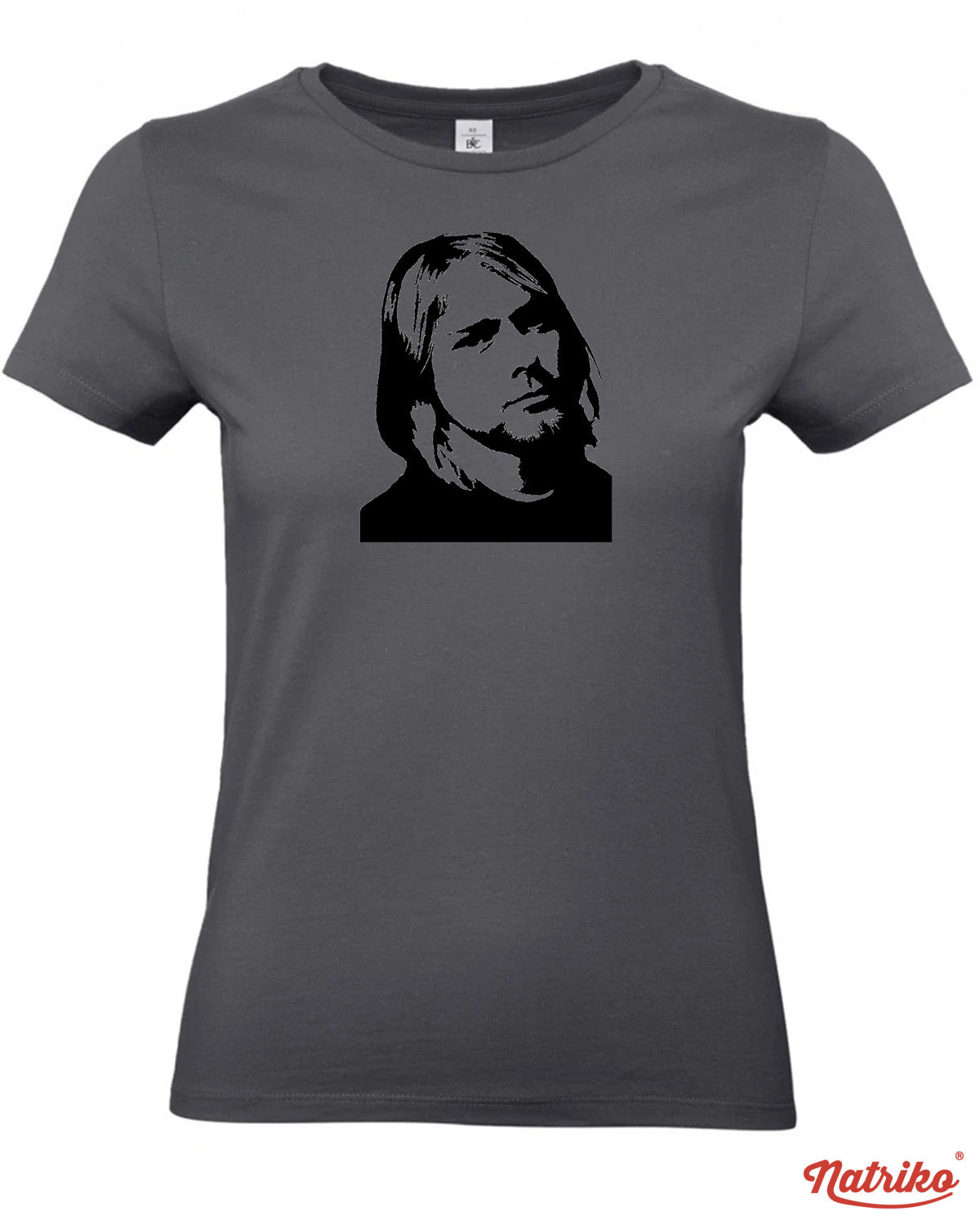 Dámské tričko s potiskem Kurt Cobain