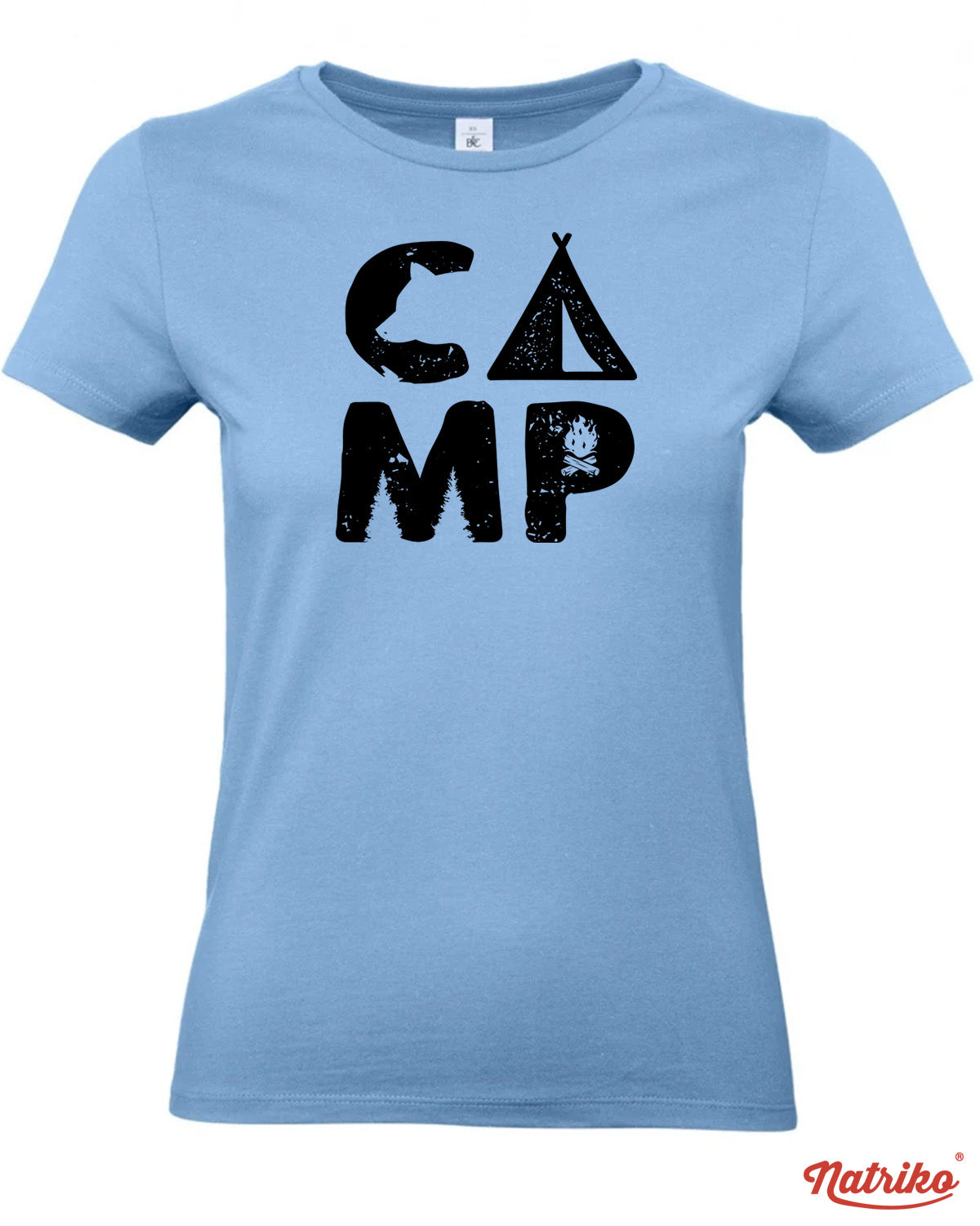 Dámské tričko s potiskem Camp