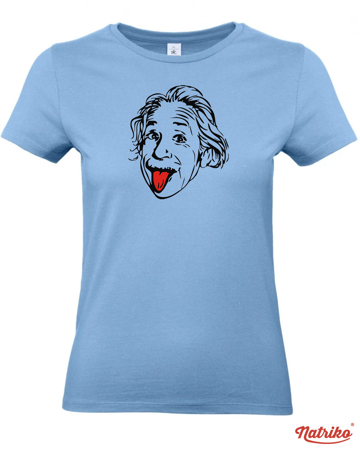 Dámské tričko s potiskem Einstein