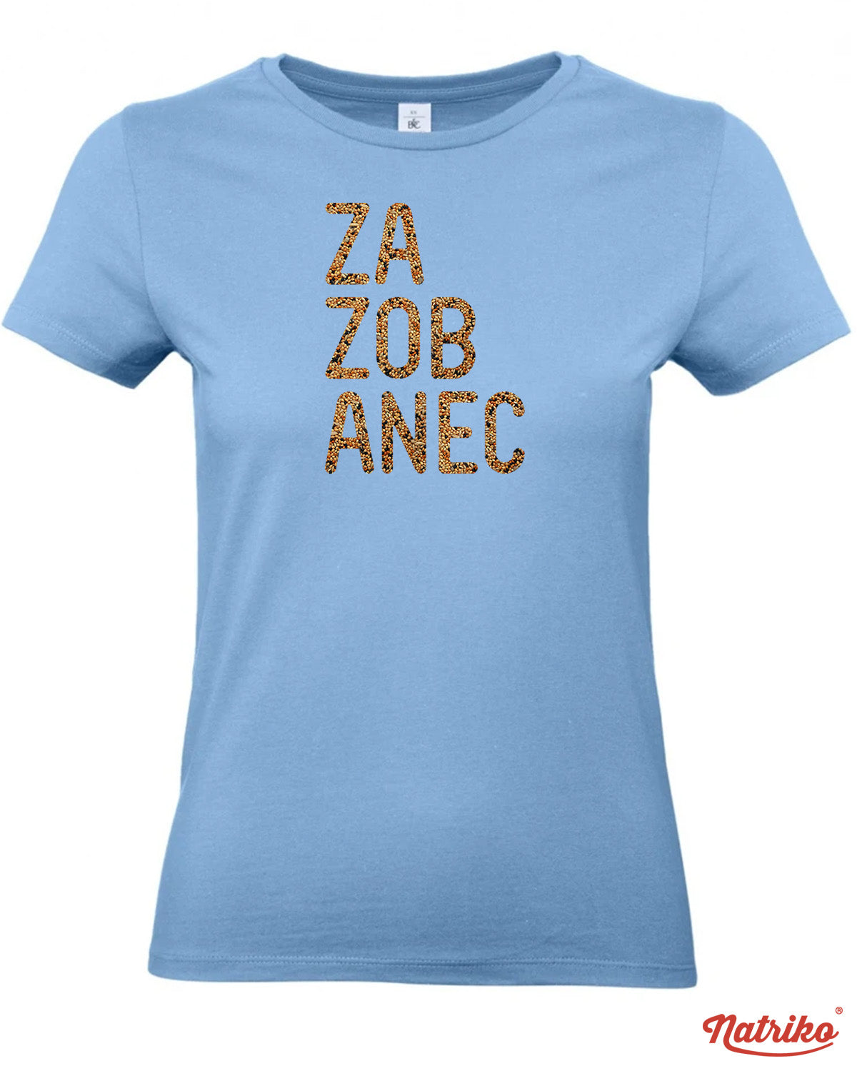 Dámské tričko s potiskem Zazobanec