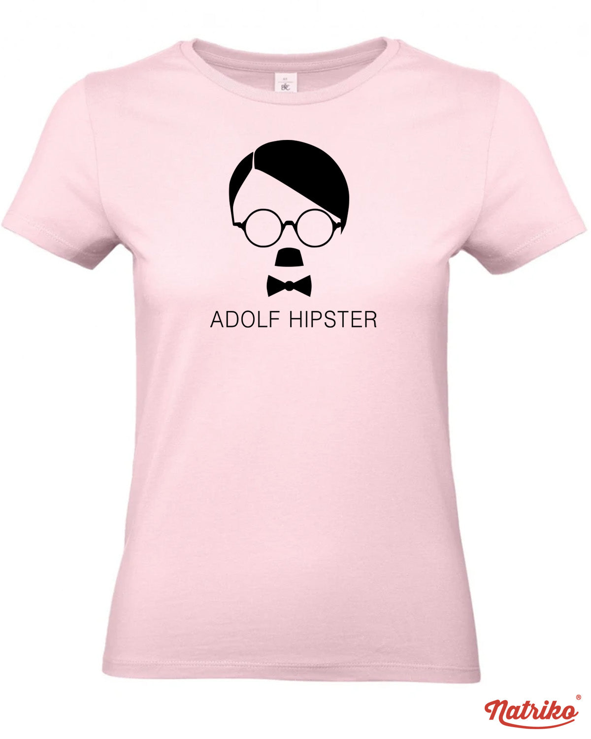 Dámské tričko s potiskem Adolf Hipster