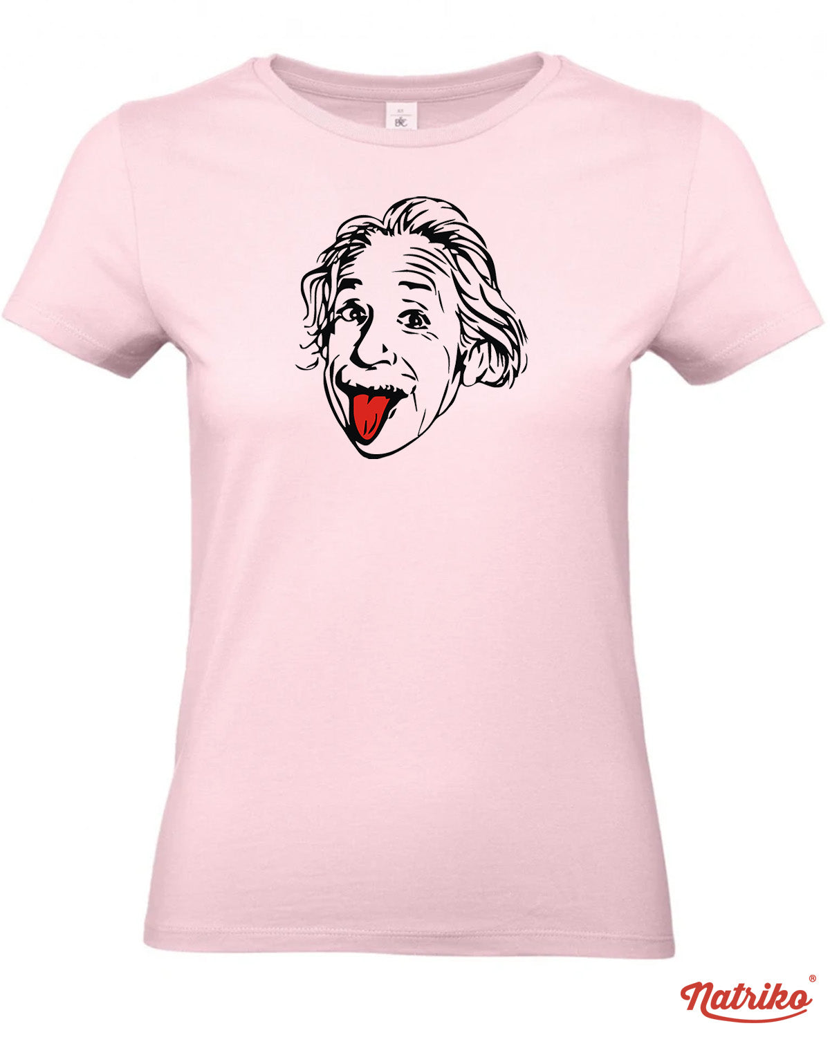 Dámské tričko s potiskem Einstein