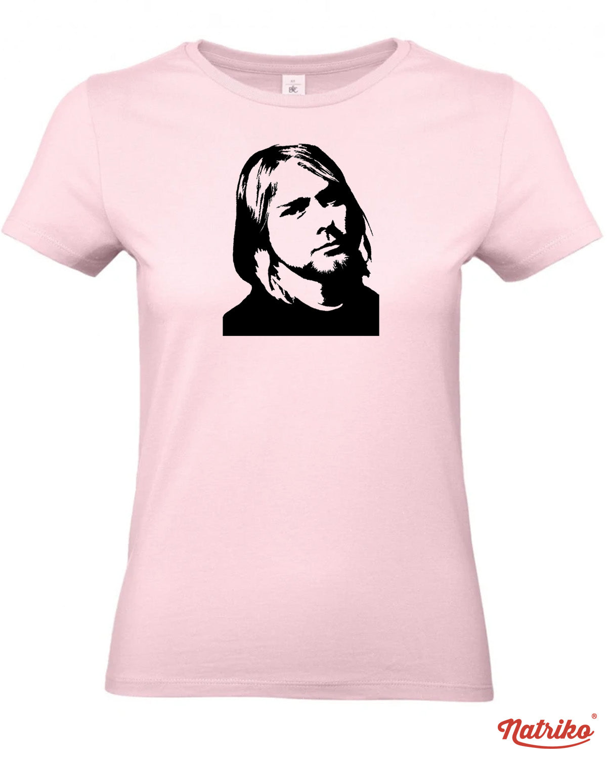 Dámské tričko s potiskem Kurt Cobain