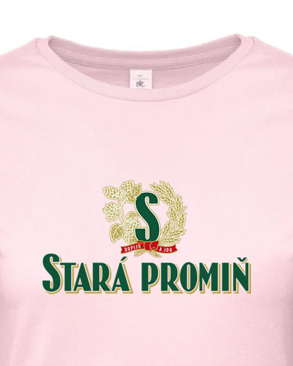 Dámské tričko s potiskem Stará promiň