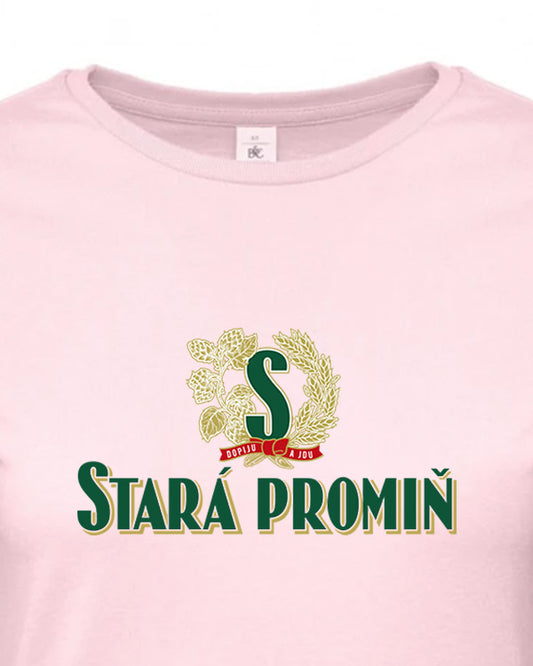 Dámské tričko s potiskem Stará promiň