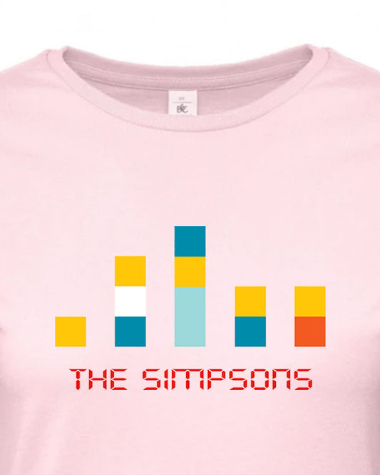 Dámské tričko s potiskem The Simpsons