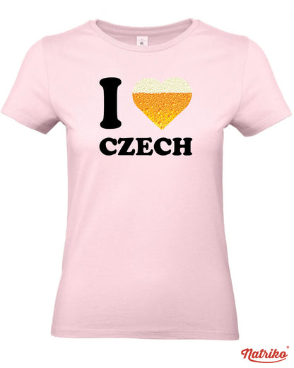 Dámské tričko I love Czech