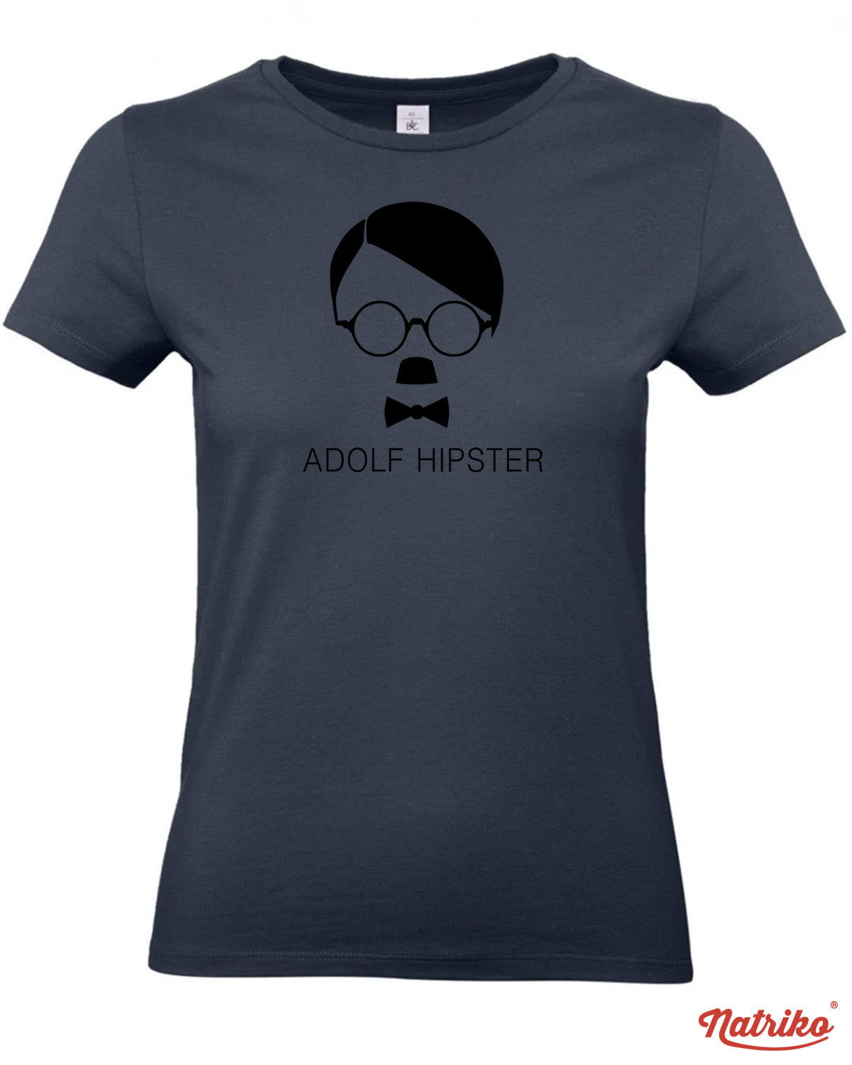 Dámské tričko s potiskem Adolf Hipster