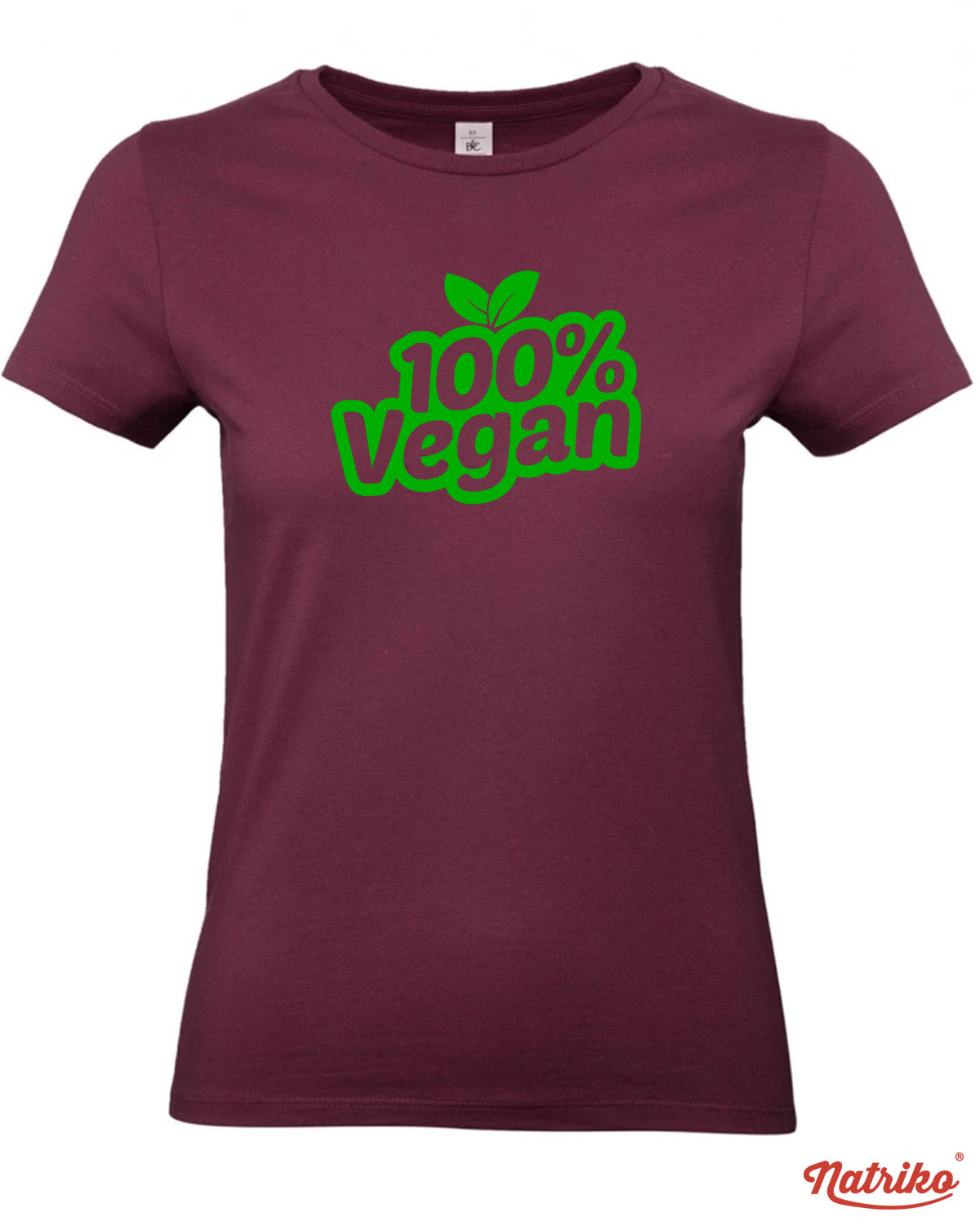 Dámské tričko s potiskem 100% vegan