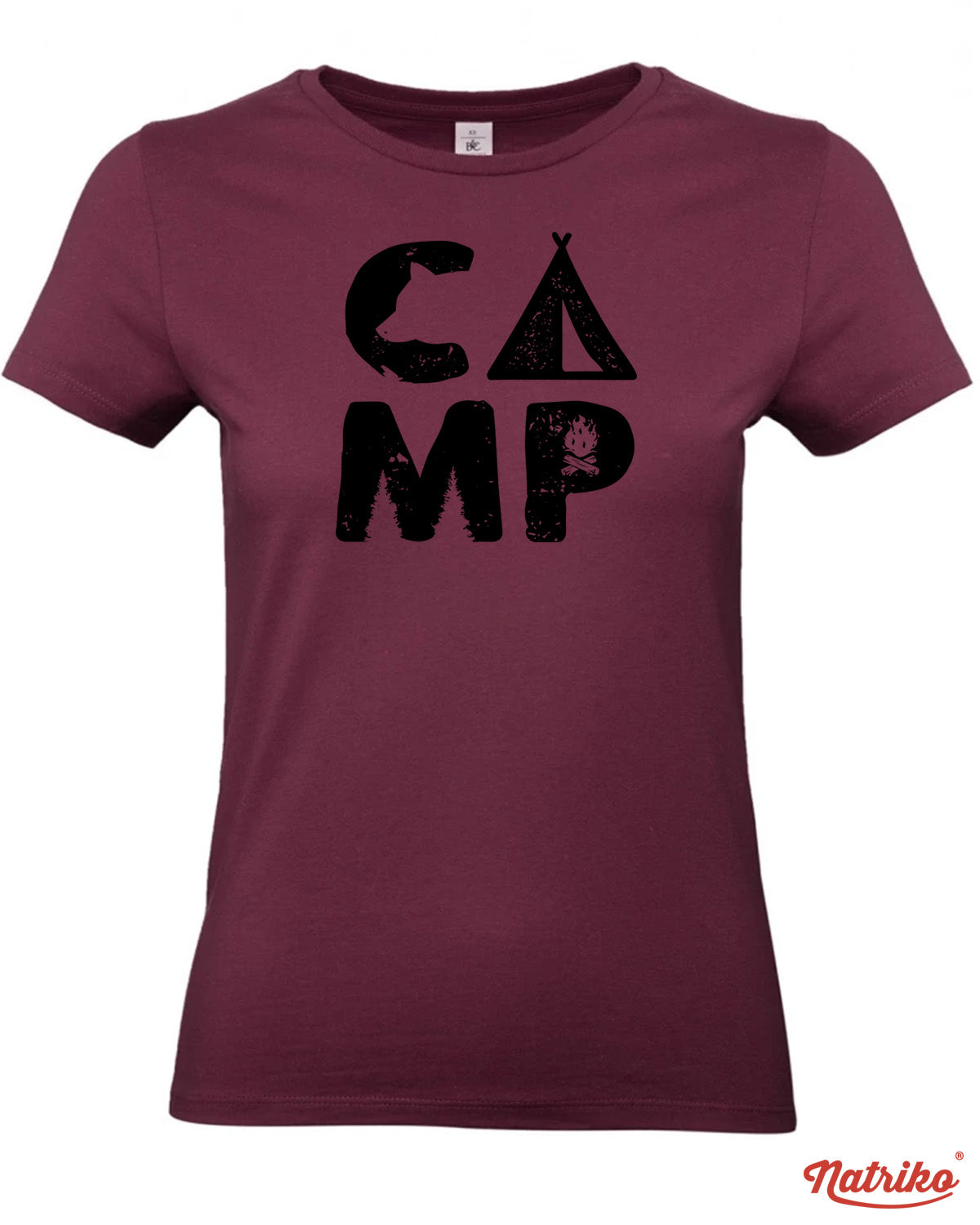 Dámské tričko s potiskem Camp