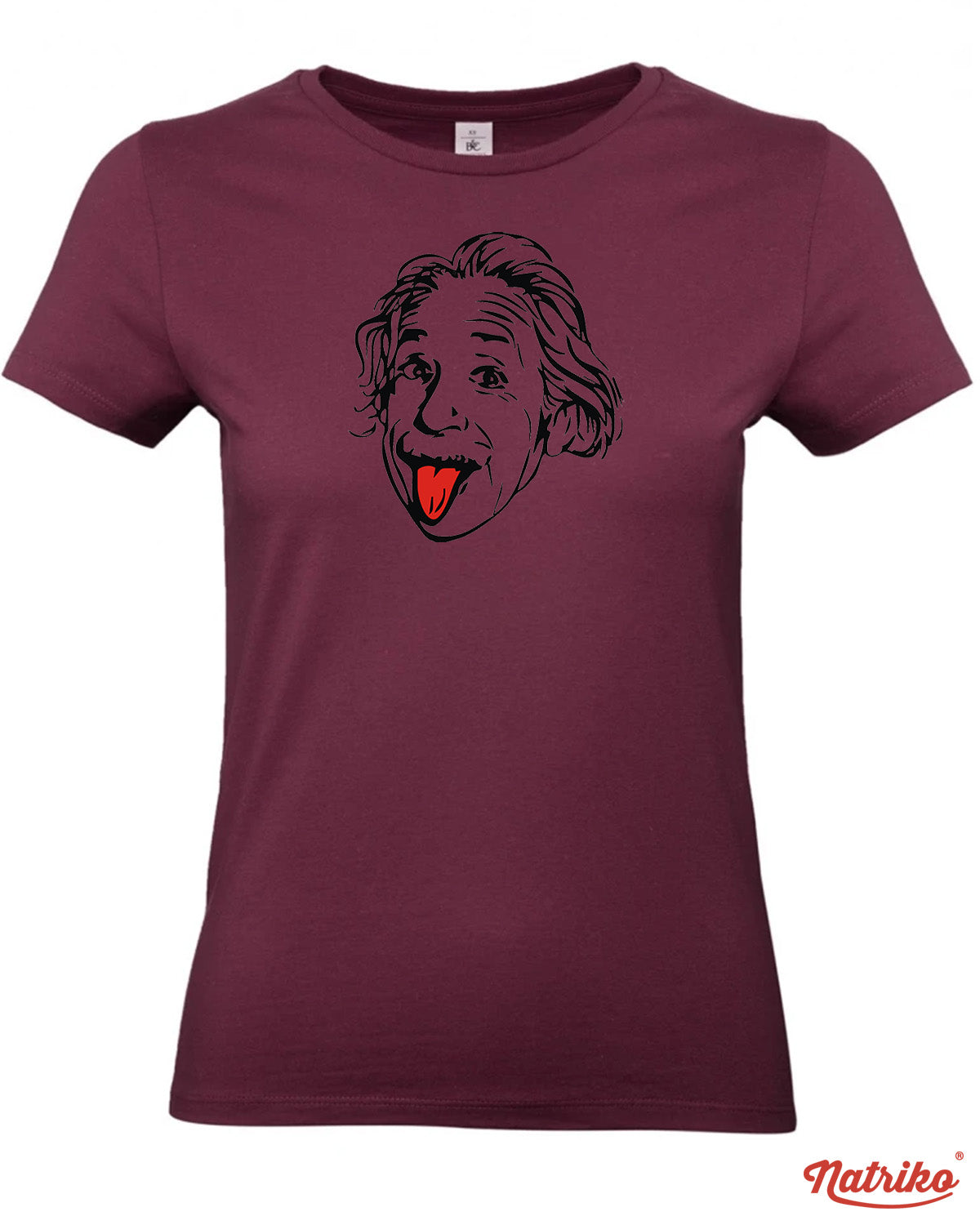 Dámské tričko s potiskem Einstein