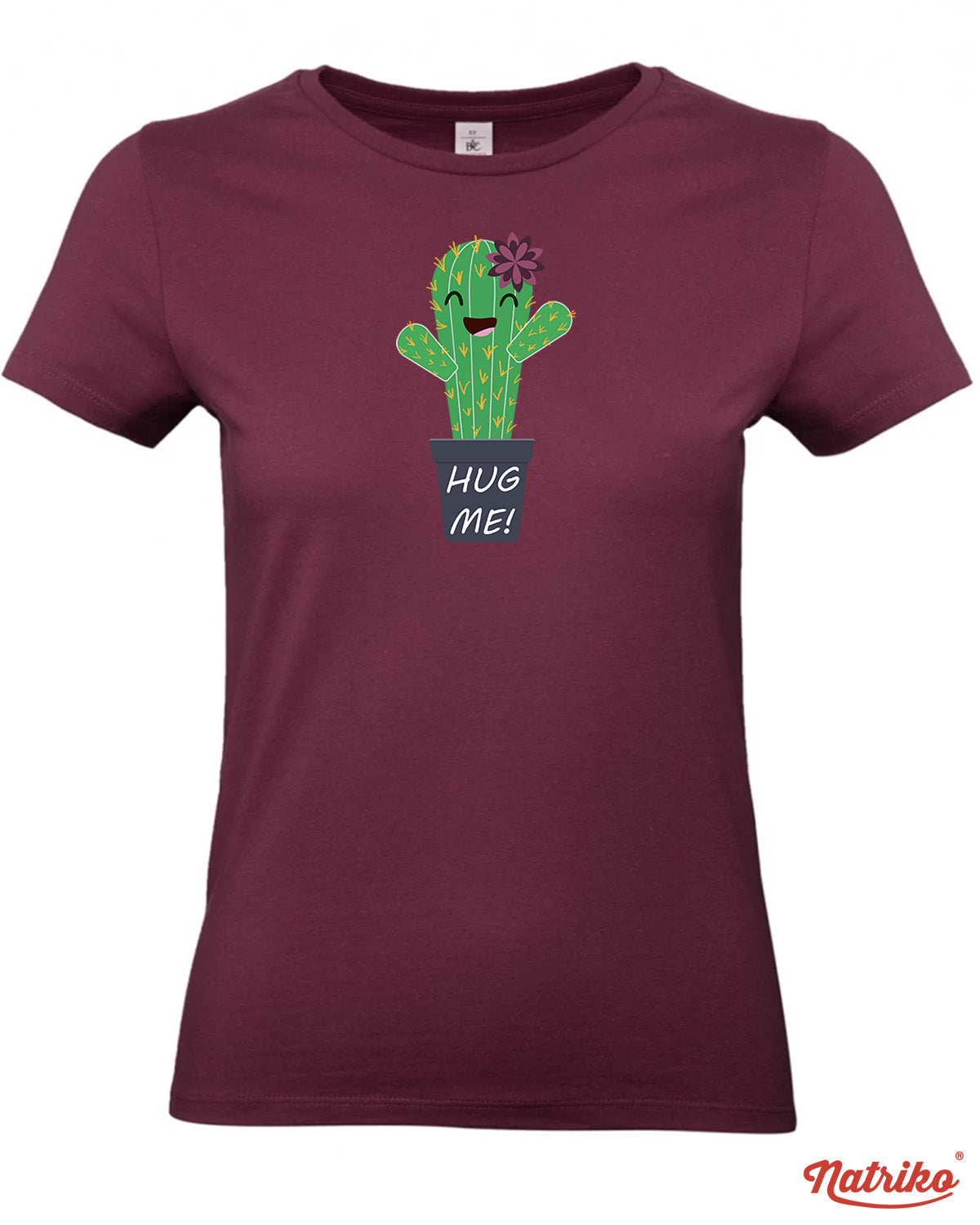 Dámské tričko s potiskem Hug me