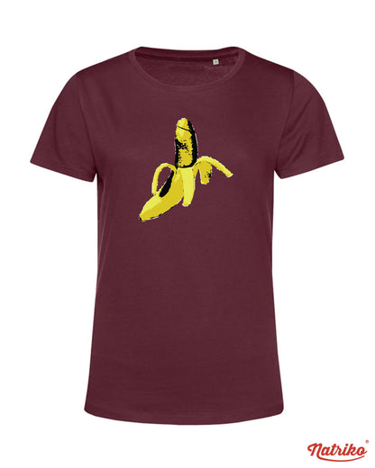 Dámské tričko s potiskem Pop art banana