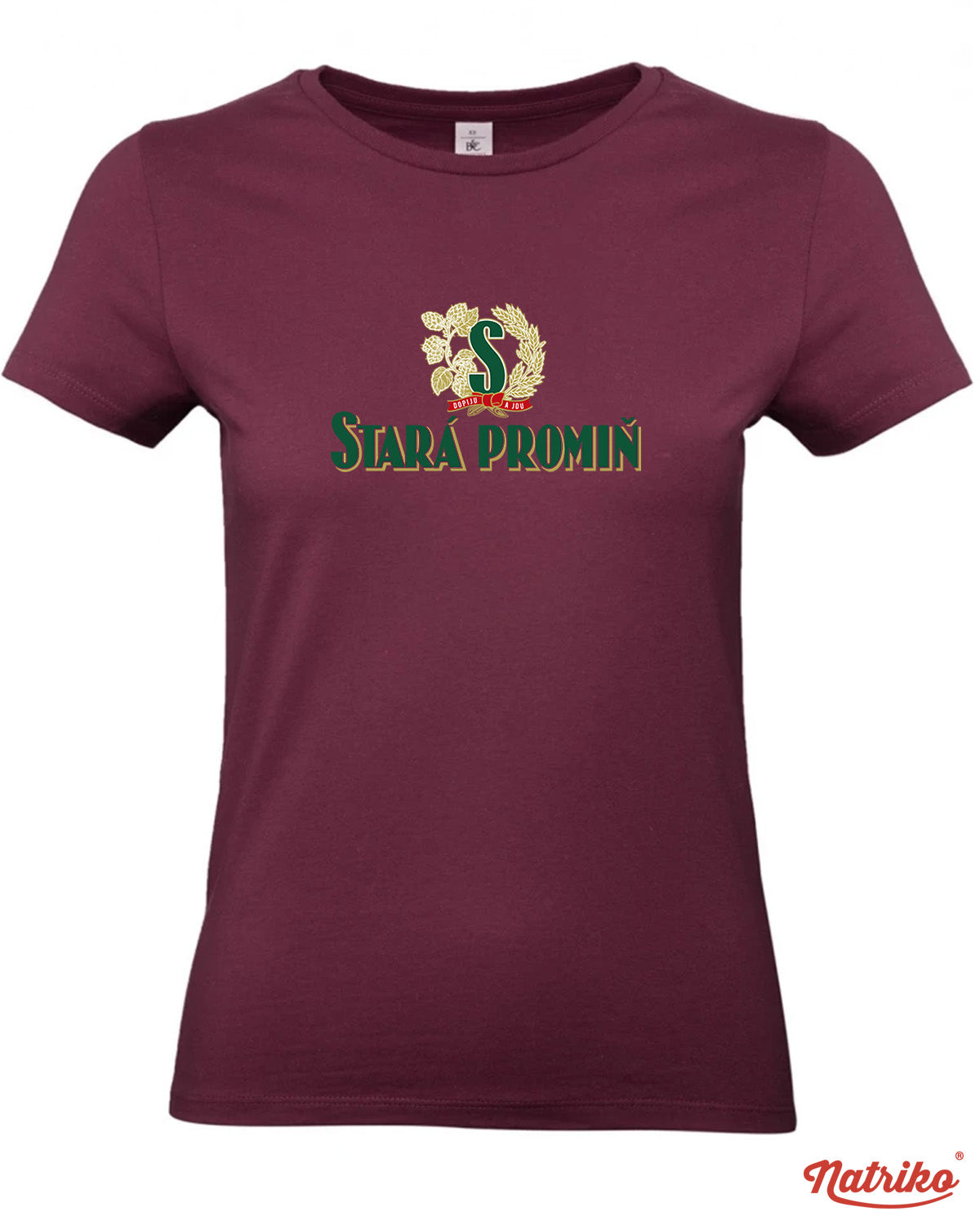 Dámské tričko s potiskem Stará promiň