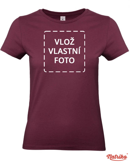 Dámské tričko s vlastním potiskem