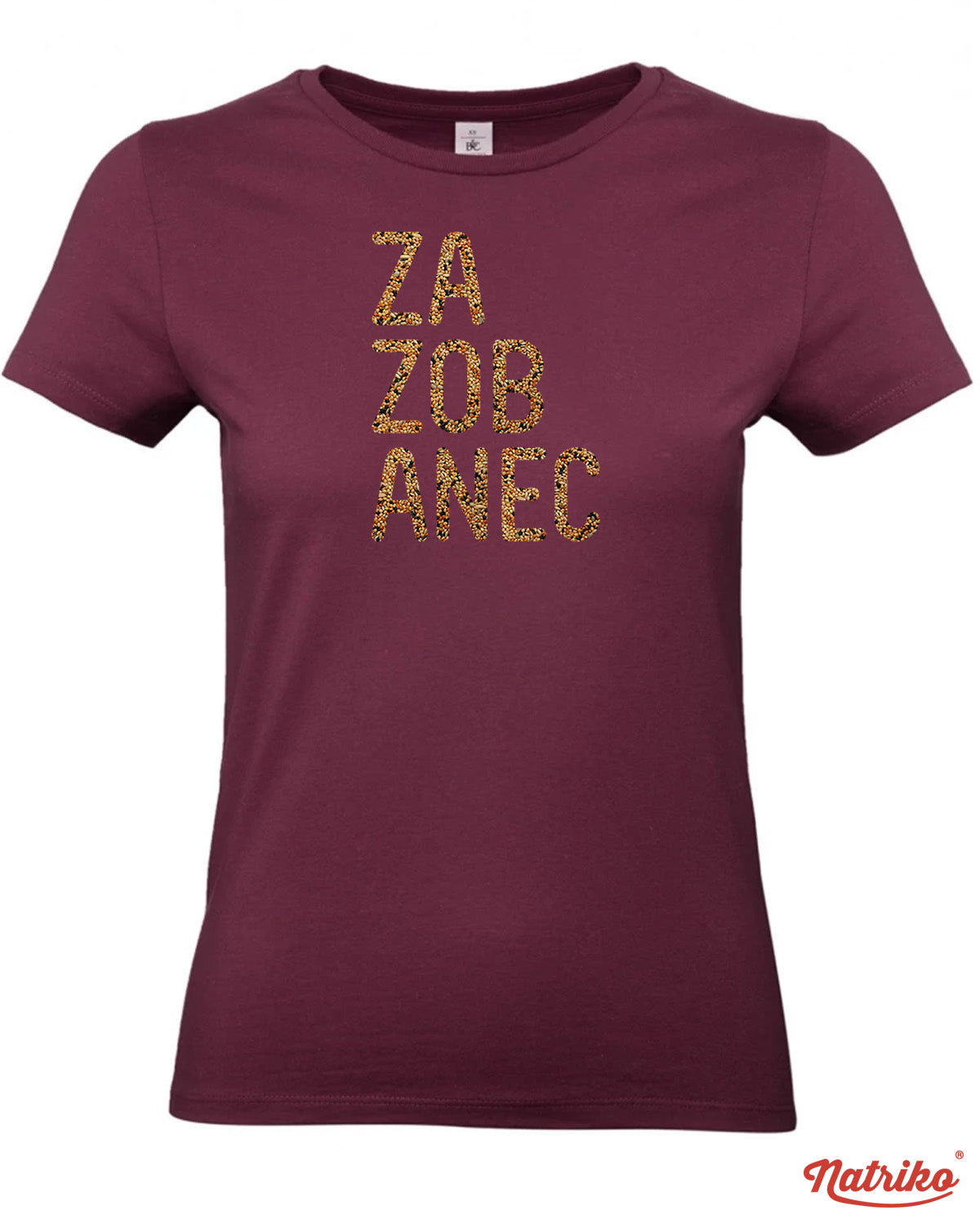 Dámské tričko s potiskem Zazobanec
