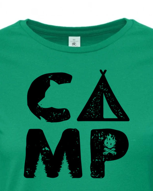 Dámské tričko s potiskem Camp