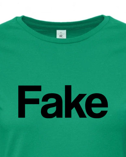 Dámské tričko s potiskem Fake