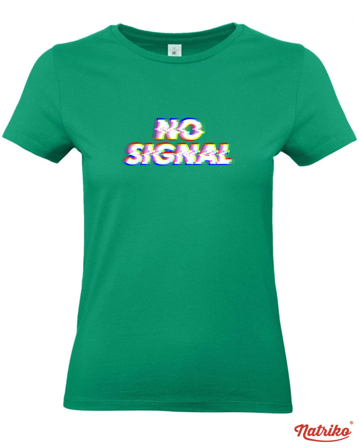 Dámské tričko s potiskem No signal