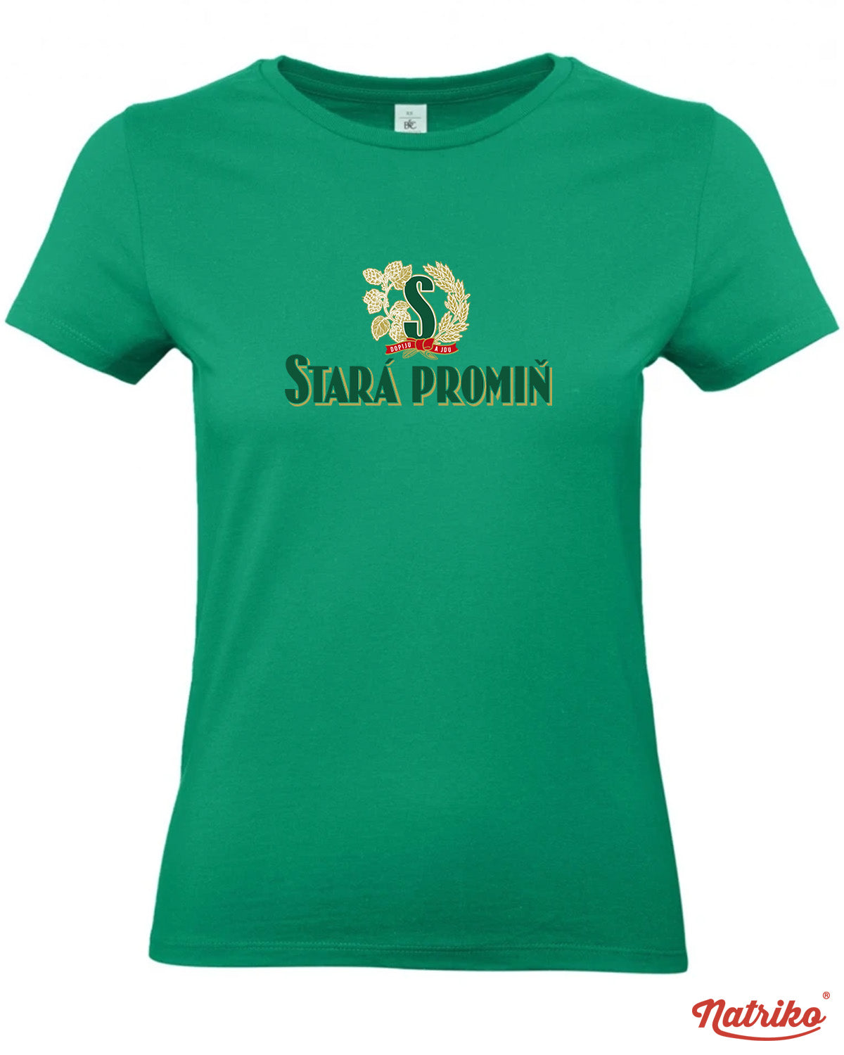 Dámské tričko s potiskem Stará promiň
