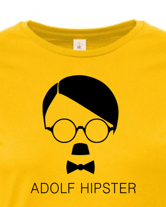 Dámské tričko s potiskem Adolf Hipster