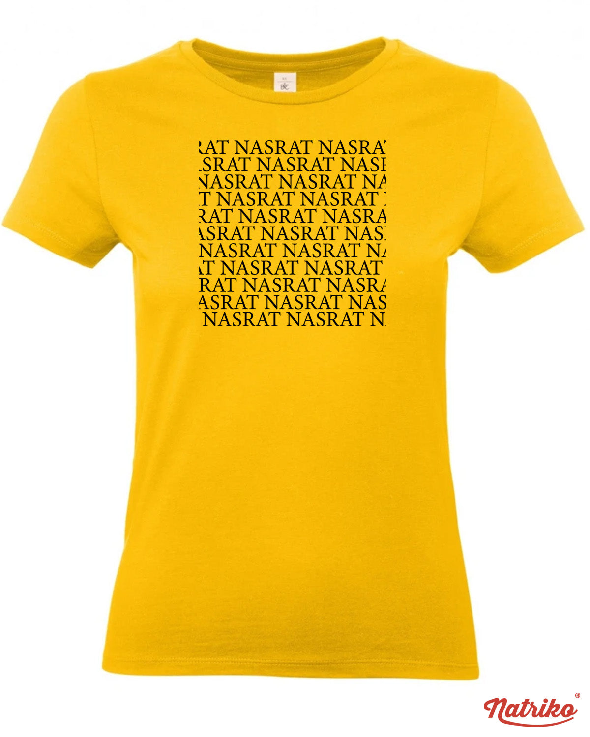 Dámské tričko s potiskem Nasrat