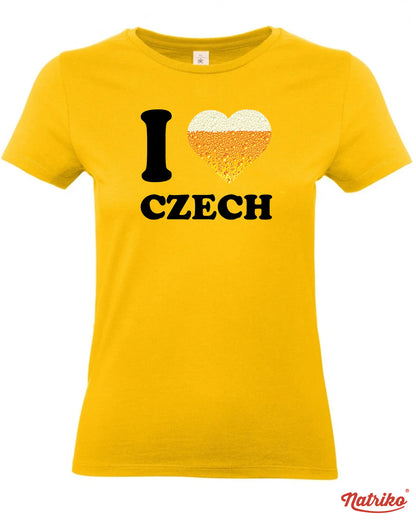 Dámské tričko I love Czech