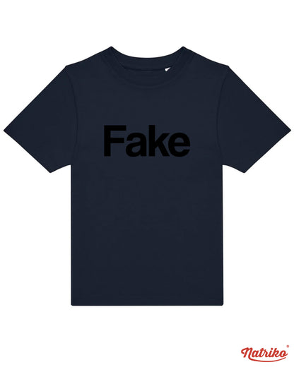 Dětské tričko s potiskem Fake