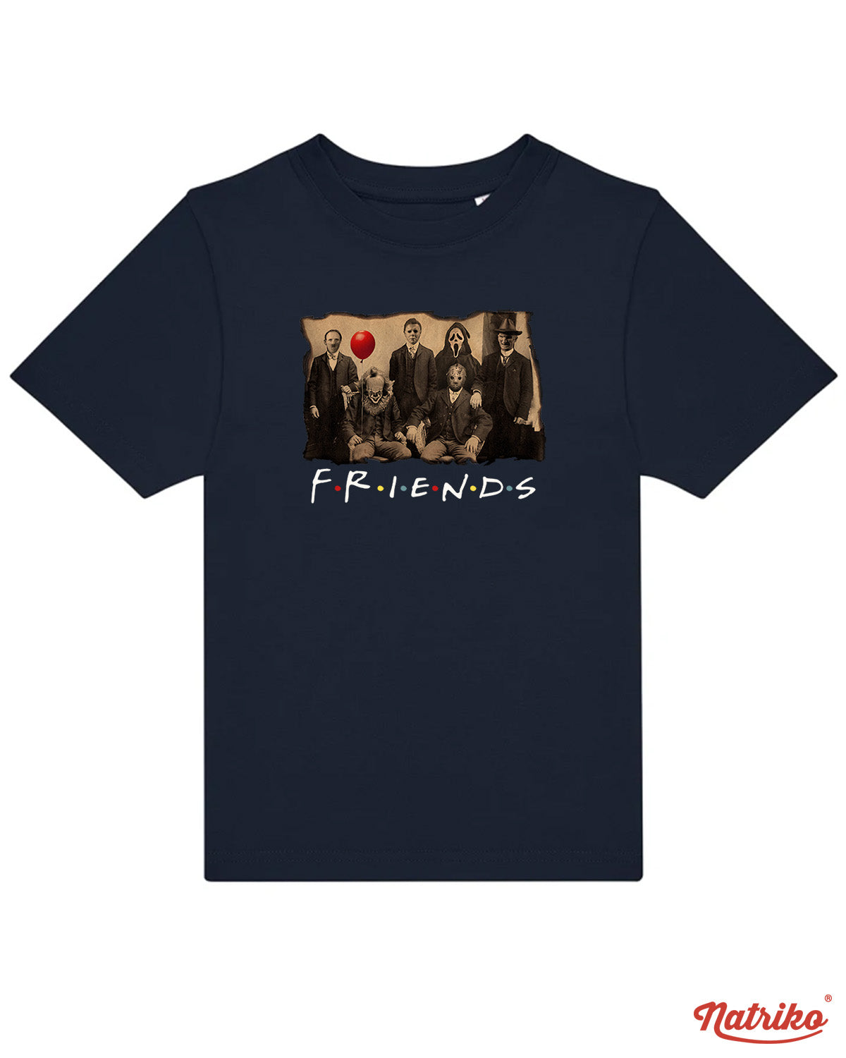 Dětské tričko s potiskem Horror friends