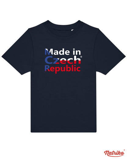 Dětské tričko s potiskem Made in Czech