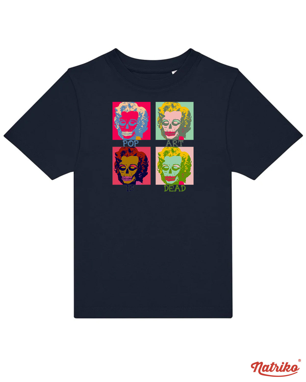 Dětské tričko s potiskem Pop art is dead